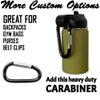 LaserGram Personalized Water Bottle, Disc Golf, Stainless Steel Double Wall Vacuum Insulated with Flip Top Straw, Custom Engraved Gift (12oz / 335ml Camo Green) view 4