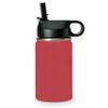 LaserGram Personalized Water Bottle, Basketball Coach, Stainless Steel Double Wall Vacuum Insulated with Flip Top Straw, Custom Engraved Gift (12oz / 335ml Maroon) view 2