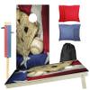 CornholeGamesUSA Professional Cornhole Set with Bags - Regulation Size Corn Hole Boards Game for Adults - Includes Score Tower and Carry Bag view 1