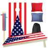 CornholeGamesUSA Professional Cornhole Set with Bags - Regulation Size Corn Hole Boards Game for Adults - Includes Score Tower and Carry Bag view 1