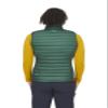 Rab Women's Microlight Down Insulated Lightweight Vest for Hiking & Skiing - Green Slate - X-Large view 2