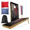 CornholeGamesUSA Professional Cornhole Set with Bags - Regulation Size Corn Hole Boards - Bean Bag Toss Game for Adults - Includes Score Tower and Carry Bag view 1