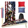 CornholeGamesUSA Professional Cornhole Set with Bags - Regulation Size Corn Hole Boards Game for Adults - Includes Score Tower and Carry Bag view 1