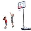 Basketball Hoop with 7ft - 8.5ft Height Adjustable, Portable Basketball Hoop Outdoor Portable Basketball Hoop Goal System in Backyard/Driveway/Indoor view 2