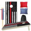 CornholeGamesUSA Professional Cornhole Set with Bags - Regulation Size Corn Hole Boards Game for Adults - Includes Score Tower and Carry Bag view 1