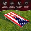 CornholeGamesUSA Professional Cornhole Set with Bags - Regulation Size Corn Hole Boards - Bean Bag Toss Game for Adults - Includes Score Tower and Carry Bag view 2