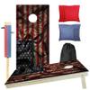 CornholeGamesUSA Professional Cornhole Set with Bags - Regulation Size Corn Hole Boards - Bean Bag Toss Game for Adults - Includes Score Tower and Carry Bag view 1