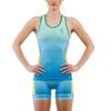 Synergy Women's Pro Tri Singlet Racerback (Aqua Green, X-Large) view 1