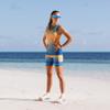 Synergy Women's Pro Tri Singlet Racerback (Aqua Green, X-Large) view 3