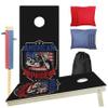 CornholeGamesUSA Professional Cornhole Set with Bags - Regulation Size Corn Hole Boards - Bean Bag Toss Game for Adults - Includes Score Tower and Carry Bag view 1