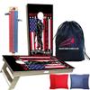 CornholeGamesUSA Professional Cornhole Set with Bags - Regulation Size Corn Hole Boards - Bean Bag Toss Game for Adults - Includes Score Tower and Carry Bag view 1