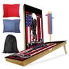 CornholeGamesUSA Professional Cornhole Set with Bags - Regulation Size Corn Hole Boards - Bean Bag Toss Game for Adults - Includes Score Tower and Carry Bag view 1