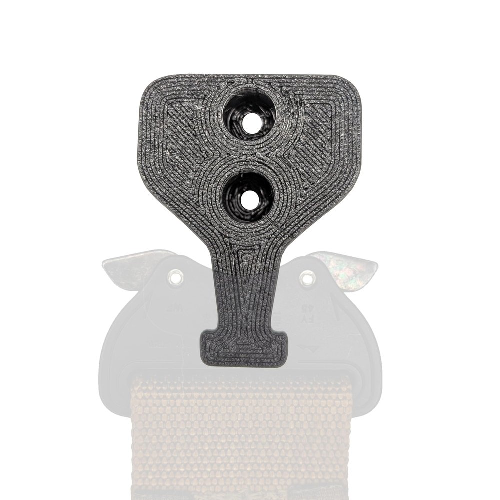 Hammy3DPrints Cobra Buckle Belt Wall Mount Gear Holder Storage Rack Tactical D Ring (Normal, Light Brown)