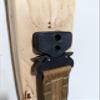 Hammy3DPrints Cobra Buckle Belt Wall Mount Gear Holder Storage Rack Tactical D Ring (Normal, Light Brown) view 3