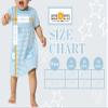 Little King NCAA Infant Girls Short Sleeve Striped Dress with Pockets-North Carolina-Carolina Blue -12 Months view 3