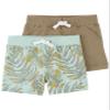 Carter's Baby Boys' 2-Pack Shorts (3 Months, Green/Brown) view 1
