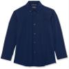 a.x.n.y Slim Fit Solid Super Stretch Solid Button Down Shirt Navy view 1