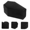 Outanaya Coffin Jewelry Container Box Coffin Shaped Ring Box Velvet Ring Wrap for Jewelry Abs Storage Black Packaging Display view 2