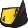Cressi Pony Tail Neo Mask Strap Cover, Yellow/Black view 2