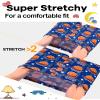 DAUGHTER QUEEN Boys Long Sleeve Pajamas Toddler Kids Pjs 5T Soft Cotton Pj Children Sleepwear Jammies Basketball Clothes Size 5 Year Old Small Loungewear Set Nightwear view 3