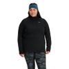 Outdoor Research Women's Vigor Grid Fleece Half Zip-Plus, Black, 2X view 1