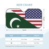 America Pakistan Friendship Flag Foldable Car Windshield Sunshade Blocks Heat and Sun Glare Uv Rays view 2