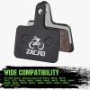 Zacro 4 Pairs Bike Brake Pads, Ceramic Bicycle Disc Brake Pads Fit for Tektro Shimano TRP Deore Br-M575 B01s Mt200 M525 M515 T615 T675 M505 M495 M486 M485, Mountain MTB Ebike Brake Pads Replacement view 2