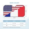 America France Friendship Flag Foldable Car Windshield Sunshade Blocks Heat and Sun Glare Uv Rays view 2