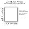 Pair of Waterproof Cornhole Board Wraps- Decals ONLY- Lineman Electricity - Laminated - Easy to Apply view 4