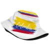 Cute Columbia Flag Bucket Hats Reversible Fisherman Cap Packable Sun Hat for Women Men view 2