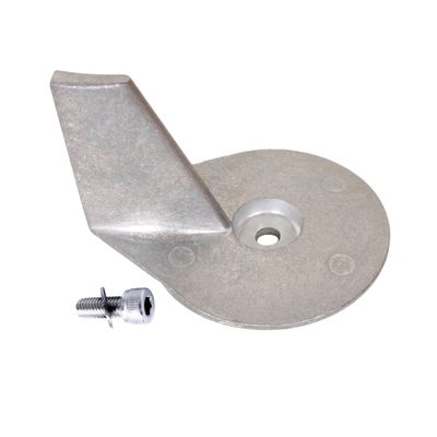 Boat Motor 822157T2 822157C2 Trim Tab Anode for Mercury Mariner Force 25HP 30HP 35HP 40HP 45HP 50HP 2/4 Stroke R.P 3.5" Outboard Engine, Zinc Alloy