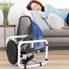 Seated Under Desk Elliptical Machine, Home Mini Hydraulic Mute Mountaineering Pedal Multi-Function Stair Stepper, Stepper Exercise Machine, for Home Office Workout view 1