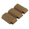 Elastic Triple Magazine Pouch Kangaroo Mag Holster 5.56/ M4/M16 Magazines Holder Pocket with with Quick Release Insert Cip Set (TAN) view 3