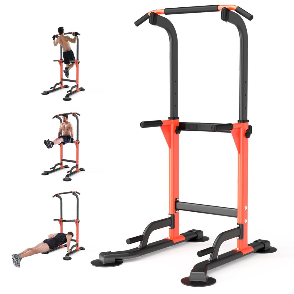 Z ZHICHI Pull-Up Dip Station Pull-Ups Chin-Ups: 330LBS T055CDC