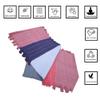 Jaipur art & Rugs Organic Cotton Yoga Mat - Eco-Friendly Hand-Woven Rug - Non Slip & Thick (24x72x5mm) for Everyday Fitness at Home - Comfortable Extra-Long (Multi-7) view 2