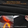 LNFINTDO Thermal Underwear for Men Long Johns Fleece Lined Long Underwear Winter Warm BaseLayer Top Pants for Cold Weather Black view 3