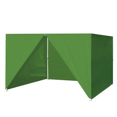Eurmax USA Full Zippered Walls Canopy Sidewall for 10x10 Easy Pop Up Canopy Tent,4 Walls ONLY(Field Green)