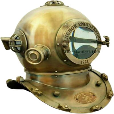 Nautical Anchor Engineer Diving/Divers Antique Finish Diving Divers Helmet