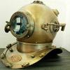 Nautical Anchor Engineer Diving/Divers Antique Finish Diving Divers Helmet view 4