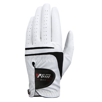 JOSWAY Anti-Slip Sheepskin Leather Golf Glove for Men - Perfect Outdoor Sport for Right/Left Handed Golfers - 1 PC (Left Hand,27)