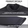 clhjinruoliu 3MM Neoprene Wetsuit Men's Warm Super Elastic Cold-Proof Full Body Wetsuit Swimming Snorkeling Diving Surfing Suit,XL view 3