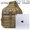 ATBP Tactical Crossbody Backpack Large Sling Pack With Holster Shoulder Bag For Men Outdoors Hiking Camping Gym view 4