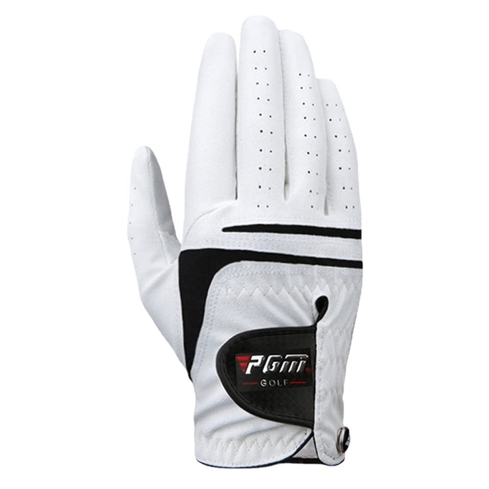 JOSWAY Anti-Slip Sheepskin Leather Golf Glove for Men - Perfect Outdoor Sport for Right/Left Handed Golfers - 1 PC (Right Hand,26)