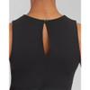 JEsilunmaMY Sleeveless Tie Waist Tank Rompers for Women Casual Crewneck Wide Leg Pants Jumpsuits Solid Color Summer Playsuit (Black,Small) view 4