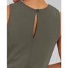 JEsilunmaMY Sleeveless Tie Waist Tank Rompers for Women Casual Crewneck Wide Leg Pants Jumpsuits Solid Color Summer Playsuit (Army Green,X-Large) view 4