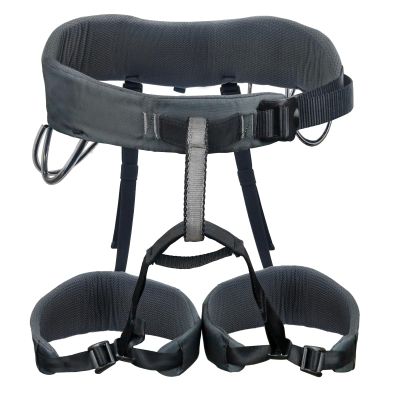 NewDoar Mountaineering Harness, Half Body Harness for Rappelling, Fire Rescuing, Tree Climbing (Grey)
