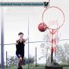 LXLZYXSF Adjustable Height Basketball Passing Training Equipment with Water Injection Base, Free Standing Basketball Practice Aids for Sports Field (Size : 140-180cm(55-70.8inch)) view 2