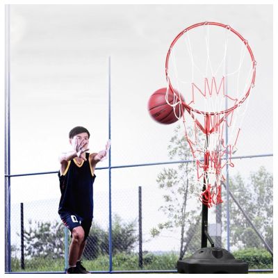LXLZYXSF Basketball Passing Trainer Adjustable Height Floor-Standing, Basketball Training Aid - Water/Sand Injection Base, Sports Equipment (Size : 140-200cm(55"-78.7"))