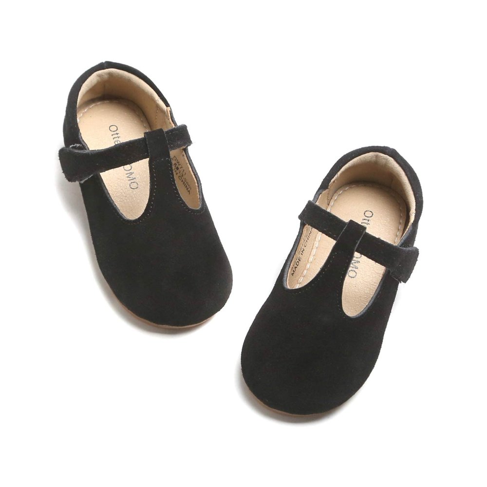 Otter MOMO Toddler/Little Girls Mary Jane Ballerina Flats Size 5 Shoes Slip-on School Party Dress Shoes