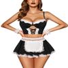 Avidlove Sexy Lingerie for Women Cosplay Lingerie Set Contrast Lace Maid Costume Set(5pack) view 1